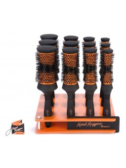 12 brosses rondes Head...