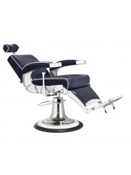 Fauteuil barbier vintage MUSTANG JACQUES SEBAN bleu