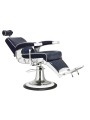 Fauteuil barbier vintage MUSTANG JACQUES SEBAN bleu