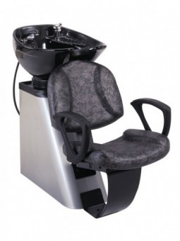 Bac à shampoing  COLISEE JACQUES SEBAN 1 place gris marbré