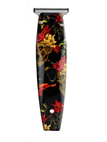 Coque TH55 customisée Fleurs et Tête de mort