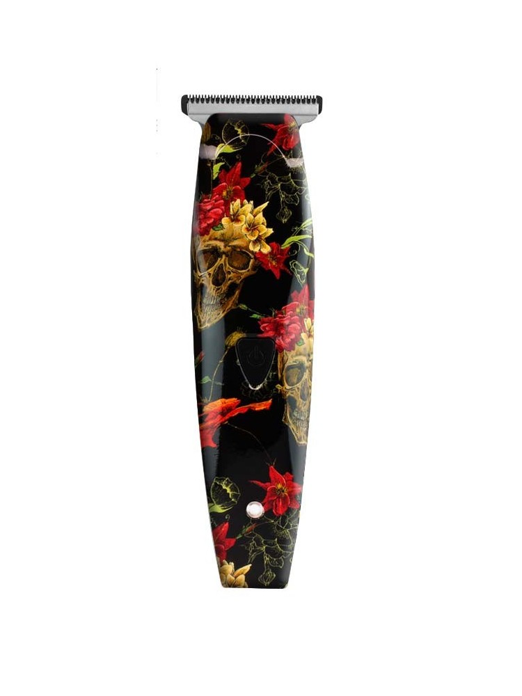 Coque TH55 customisée Fleurs et Tête de mort