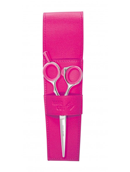Ciseaux de coiffure FASHION HAIRCUT taille 5'5  rose fuchsia