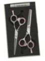 Ciseaux de coiffure + sculpteur FASHION HAIRCUT taille 5'5 rose