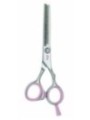 Ciseaux sculpteur FASHION HAIRCUT rose 40 dents