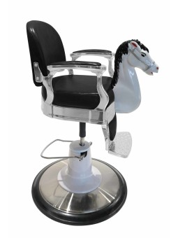 Fauteuil de coiffure enfant MANEGE JACQUES SEBAN noir
