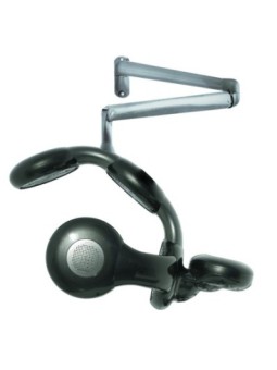 Casque infrarouge LOGIKA SPHERIC DESIGN sur bras noir