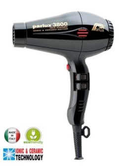Sèche-cheveux professionnel 3800 Ionic PARLUX noir
