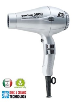 Sèche-cheveux professionnel 3800 Ionic PARLUX argent