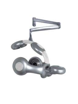 Casque infrarouge LOGIKA SPHERIC DESIGN sur bras blanc