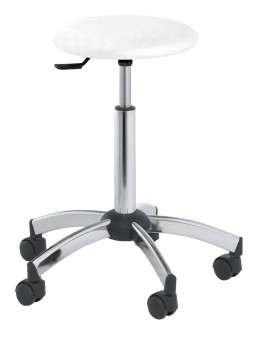 Tabouret de coiffure BEAUSOLEIL JACQUES SEBAN blanc