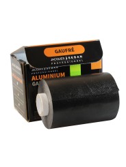 Aluminium gaufré noir 15 microns JACQUES SEBAN