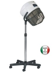 Casque sèche cheveux traditionnel PARLUX sur pied noir