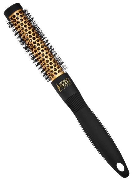 Brosse ronde céramique dorée JACQUES SEBAN 20 mm