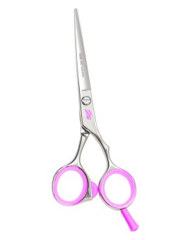 Ciseaux de coiffure FASHION HAIRCUT taille 5'5  rose fuchsia