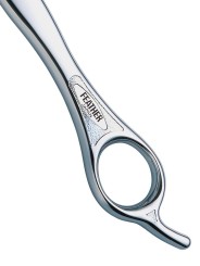 Rasoir de coiffeur Styling Color grand modèle FEATHER argent