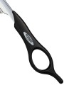 Rasoir de coiffeur petit modéle FEATHER noir