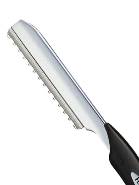 Rasoir de coiffeur petit modéle FEATHER noir