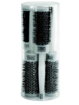 Brosse à cheveux professionnelle Ionic Ceramic TERMIX par lot de 5