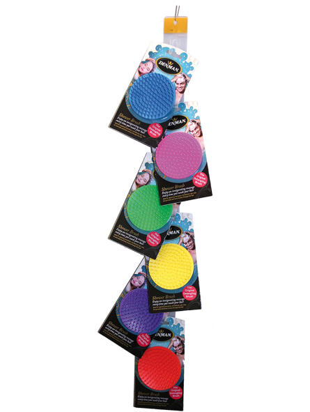 Brosses à cheveux démêlantes massantes assorties DENMAN