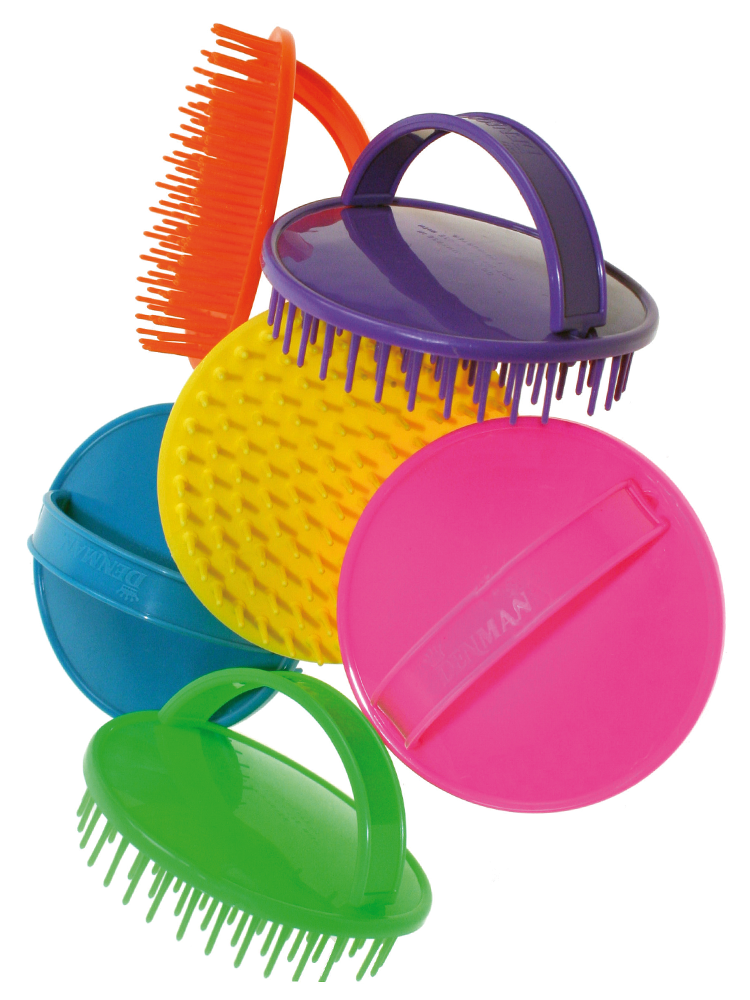 Brosses à cheveux démêlantes massantes assorties DENMAN
