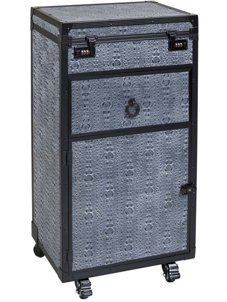 Valise de coiffure trolley JACQUES SEBAN grise