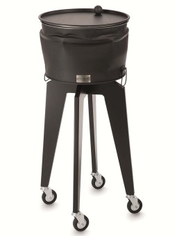 Table de service CRASH écologique JACQUES SEBAN noir mat