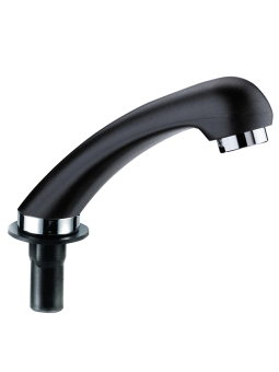 Douchette noire avec réducteur de bruit