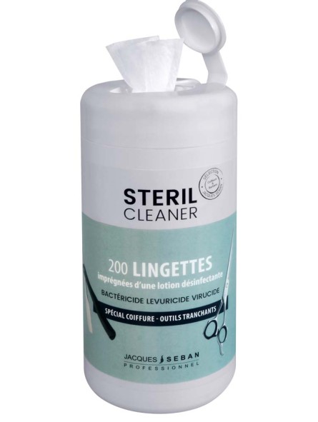Lingettes imprégnées d'une lotion désinfectante STERIL CLEANER