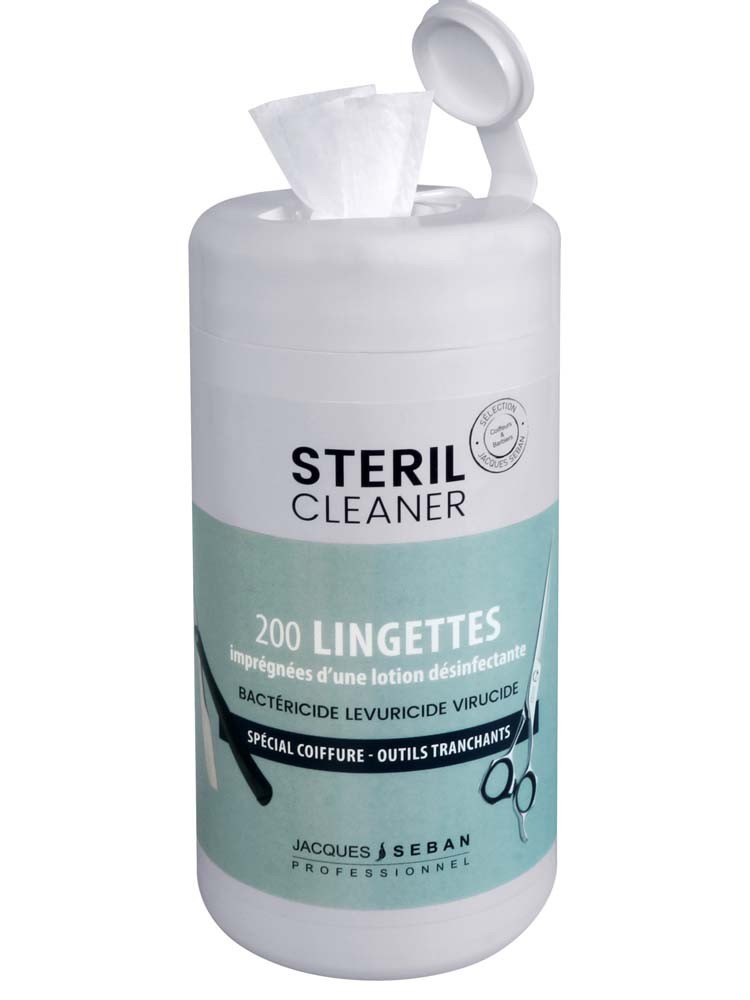 Lingettes imprégnées d'une lotion désinfectante STERIL CLEANER