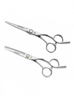 DUO de ciseaux DUET TADASHI coupe et sculpteur 5'5