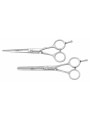 Ciseaux de coiffure FUN 5'5 et sculpteur 30 dents HAIRCUT