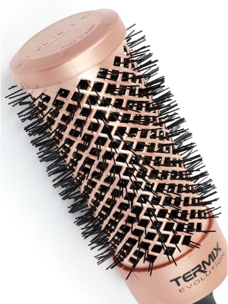 Brosse ronde professionnelle EVOLUTION GOLD ROSE TERMIX 32 mm