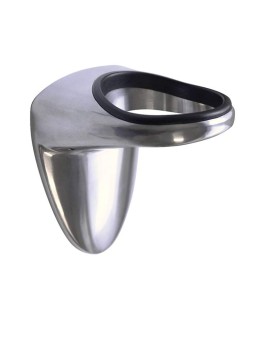 Porte sèche cheveux mural JACQUES SEBAN alu brossé