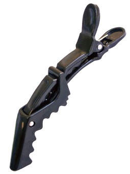 Pinces cheveux CROCODILE JACQUES SEBAN noir