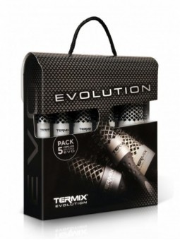 Brosse ronde professionnelle EVOLUTION basic TERMIX x5