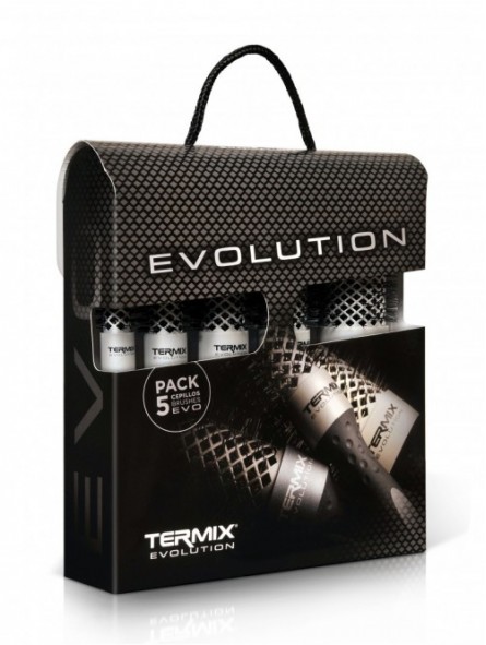 Brosse ronde professionnelle EVOLUTION basic TERMIX x5