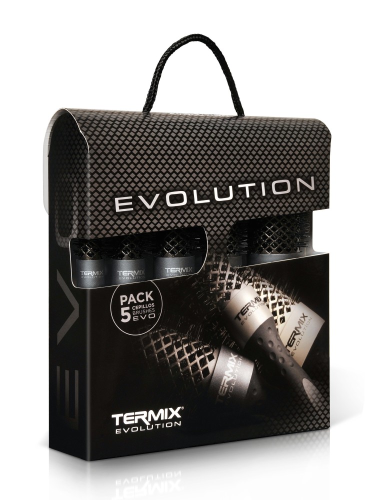 Brosse ronde professionnelle EVOLUTION plus TERMIX x5