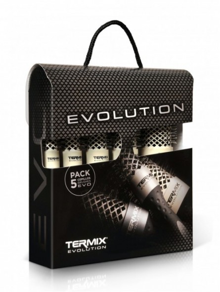 Brosse ronde professionnelle EVOLUTION soft TERMIX x5
