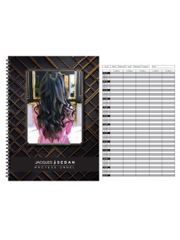Carnet de rendez-vous salon...