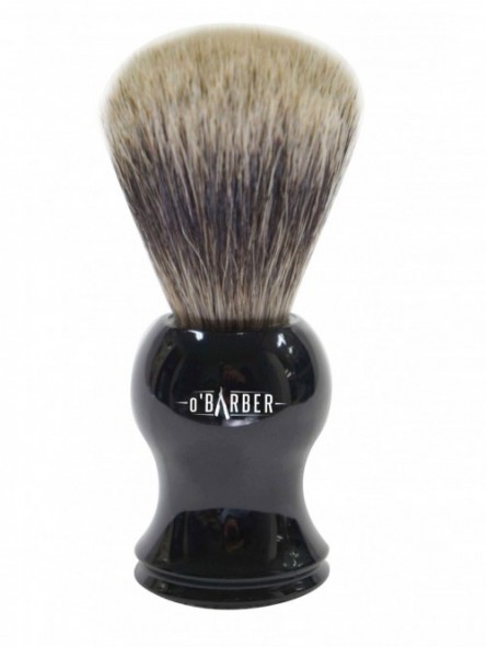Blaireau pur blaireau manche plastique O'BARBER
