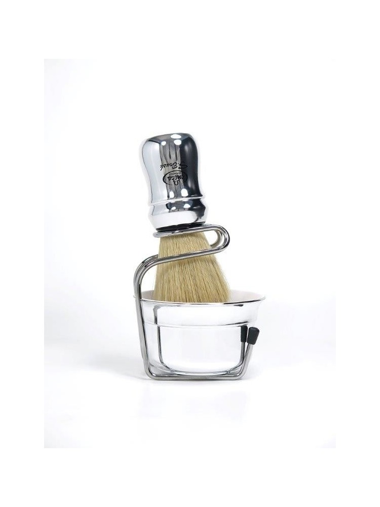 Kit de rasage professionnel blaireau poils synthétiques OMEGA