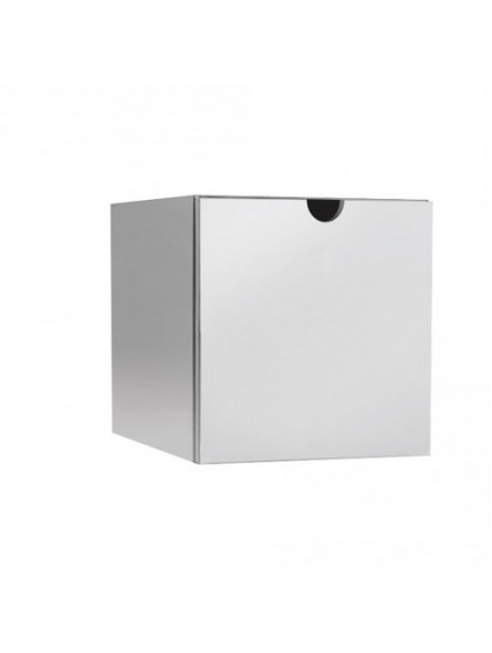 Meuble de rangement coiffure mural INOX JACQUES SEBAN